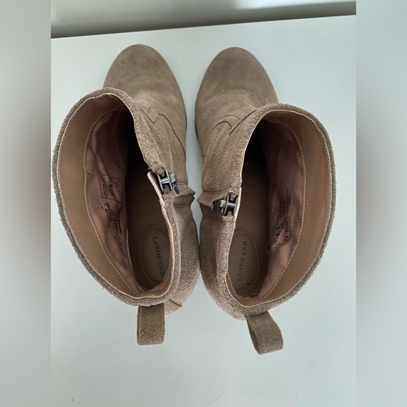 Suede Leather Ankle Boots - Picture 2 of 7